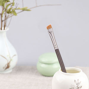 Outil de beauté professionnel de haute qualité cheveux de sable unique <span class=keywords><strong>biseauté</strong></span> oeil lèvre maquillage cosmétique <span class=keywords><strong>Eyeliner</strong></span> brosse - Product Image 4