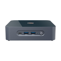 Nuevo AMD R5 5500U 6 Núcleos 12 Subprocesos Máx. 4.0GHz 8MB 2DDR4 Máx. 64GB Compatible con LED 2LAN 6USB 3 Puertos de Pantalla El Mejor Mini PC AMD