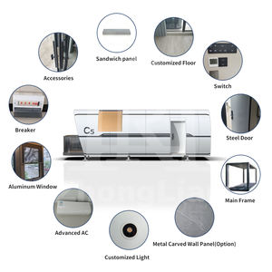 Casa Prefabricada de Alta Calidad a Precio Económico, Casa Cápsula Espacial para Acampar y <span class=keywords><strong>Vacaciones</strong></span> - Product Image 3