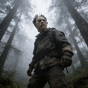 Masque effrayant en latex sanglant avec cheveux bouclés pour Halloween, cosplay, fête d'<span class=keywords><strong>horreur</strong></span>, accessoire de déguisement pour adulte - Product Image 6