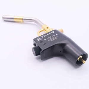 Cabezal de soplete de propano Antorcha de gas Mapp portátil de acero inoxidable con autoencendido y sopletes de soldadura de llama de propano - Product Image 3