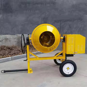 Diesel Powered Portable Construction Yellow <b>Cement</b> Mixer <b>Truck</b> Core Components Engine Pump Motor Gearbox Gear - Product Image 2