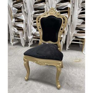 Sillas Ghost <span class=keywords><strong>Luis</strong></span> de Resina PP Doradas para Bodas, Eventos, Banquetes, Hoteles y Fiestas, Venta al Por Mayor - Product Image 2