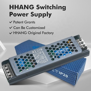 Hiệu quả cao siêu mỏng công nghiệp mỏng dẫn dải ánh sáng điện áp không đổi <span class=keywords><strong>12V</strong></span>/24V 60W/100W/150W 50Hz SMPS chuyển mạch điện - Product Image 3
