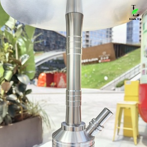 Juego de Mini Hookah de <span class=keywords><strong>Steamulation</strong></span> de alta calidad completamente Original, 39cm, acero inoxidable, fiesta, Club, Bar, cafetería, Hookah, salón, Shisha - Product Image 6