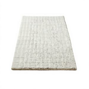 Modern Geometric USA Dollar Logo Area <b>Rug</b> Custom Woven Wool | Multi Color Plush 10mm Pile Height Washable Non Slip Bedroom <b>Rug</b> - Product Image 4