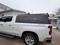 Capot de camionnette en aluminium imperméable pour Ford F150 Heavy Duty, compatible avec Isuzu D-Max et Mitsubishi L200