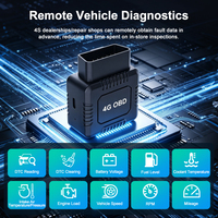 OBDII Tracker G01 Plug-and-Play mit seitlichem SIM-Steckplatz, geringem Stromverbrauch, 3M Backup-Batterie, 12V OBD2 GPS-Tracker