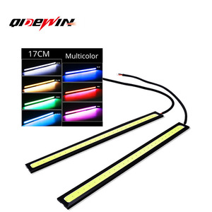 ไฟเดย์ไลท์ LED สำหรับรถยนต์ Qidewin ขนาด 17 ซม. หลายสี กันน้ำ ใช้สำหรับตกแต่งภายในรถยนต์ - Product Image 1