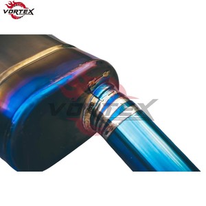 Tuyau d'échappement en alliage de titane VORTEX pour Porsche Macan Performance - Product Image 3