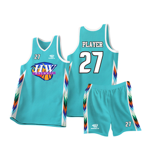 Ensemble de <span class=keywords><strong>basket</strong></span>-ball pour filles avec logo personnalisé OEM-Uniforme en jersey à sublimation avec numéro de club d'équipe cousu ensemble de vêtements de <span class=keywords><strong>basket</strong></span>-ball d'été - Product Image 2