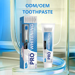 Bán buôn 130g Pro Làm trắng Chống khoang bạc hà tươi kem đánh răng pha lê với bàn chải đánh răng - Product Image 5