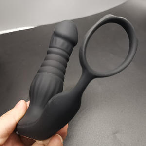 Vibrador de Próstata para Hombre Mleon, de Silicona, Recargable por USB, Tapón Anal, Juguete de Masaje, Retráctil, con Bloqueo - Product Image 4