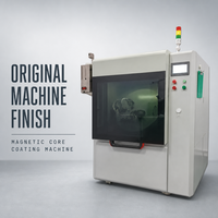 Machine de revêtement magnétique pour composants électroniques, application de revêtement par pulvérisation avec personnalisation automatique pour différentes formes