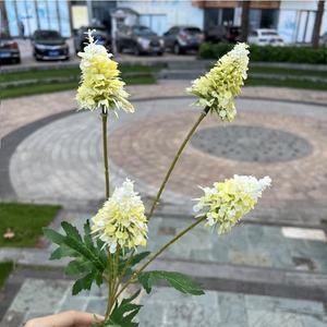 KEWEI 999, recién llegado, Flor de <span class=keywords><strong>lupino</strong></span> Artificial Mini, 4 cabezas, flor de piña de seda, Decoración de mesa de boda - Product Image 3