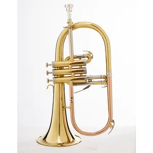 Очень хорошие латунные инструменты Flugel horn для начинающих, низкая цена