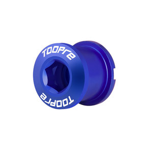 Toopre ultra-leve alumínio liga freio disco parafuso único ou duplo dente disco para mountain bike disco prego parafuso - Product Image 1