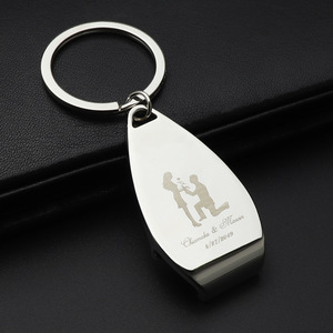 Bán Buôn Nước Thả Bia Mở Chai Llavero Kim Loại Keychain Chủ <span class=keywords><strong>Key</strong></span> Ring Kim Loại Móc Chìa Khóa - Product Image 1