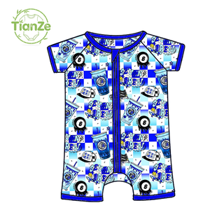 RTS Gizem Kutusu Bambu Kıyafetler Tulum Uyku Tulumu Rastgele Karakter Baskılı Bebek Çocuklar İçin Kör Kutu Karakter Bambu Pijamalar ZIPPY - Product Image 3