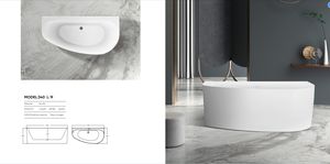 Bañera <span class=keywords><strong>de</strong></span> Lujo para Parejas <span class=keywords><strong>de</strong></span> 2 Personas, Bañera Independiente <span class=keywords><strong>de</strong></span> Acrílico Blanco para Personas Corpulentas, Zhejiang, Canadá - Product Image 4