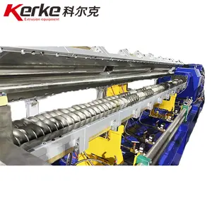 High quality split barrel plastic masterbatch making granulator machine