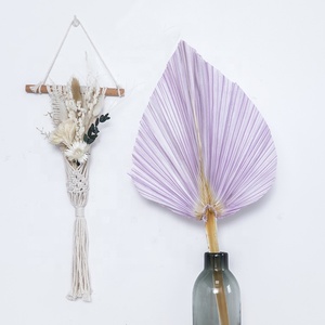 Feuille de Pu Fan, fleur éternelle, fleur séchée, feuille de Pu Kui brune, style mariage, matériau de décoration douce, art floral spatial, style nordique - Product Image 6