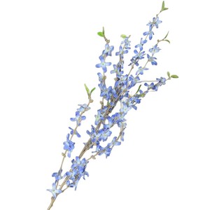 ดอกฟอร์ซิเทียประดิษฐ์ยี่ห้อจินซี ก้านเดี่ยว ดอกไม้ผ้าไหม สีขาว ชมพู เหลือง น้ำเงิน ม่วง เขียว แชมเปญ สำหรับตกแต่งบ้าน - Product Image 4