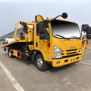 ISUZU 6 ruote 120 HP 5 Ton Wreckker camion gru e camion traino <span class=keywords><strong>per</strong></span> malfunzionamento della strada urbano violazione di emergenza camion - Product Image 2