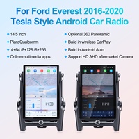 Navihua Nouveau Design Autoradio Android 14,5 Pouces GPS Navigation Multimédia Carplay Auto Stéréo pour Ford Ranger Everest 2015-2020
