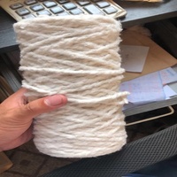 Fregonas de algodón recicladas de extremo abierto de CAI KINGDOM, hilo de mopa de algodón regenerado a precio barato, hilo Dref Ne0.6s/4ply para fregonas
