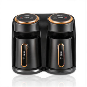 RAF 600W caffettiera <span class=keywords><strong>turca</strong></span> doppia capacità 300ml multi uso birrificio elettrico per caffè acqua e latte con design moderno - Product Image 2