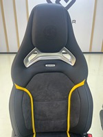 Sièges en cuir décoratifs en fibre de carbone pour GT AMG W190, emballage d'origine, housses de sièges de voiture modifiées, vente chaude