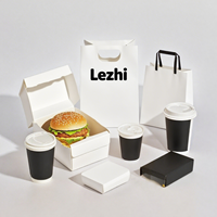 Caja de papel desechable para llevar patatas fritas, embalaje de alimentos, alitas de pollo personalizadas, cajas para hamburguesas, contenedor de caja de comida rápida para llevar
