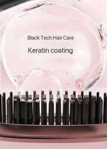 เครื่องยืดผม PTC แบบพกพาขนาดเล็กใช้งานได้ทั้งสองแบบและแปรงหวีใหม่ชาร์จขี้เกียจสำหรับการเดินทาง - Product Image 5