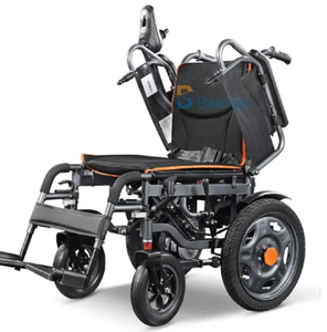 <span class=keywords><strong>Fauteuil</strong></span> <span class=keywords><strong>roulant</strong></span> électrique pliable en acier à <span class=keywords><strong>prix</strong></span> abordable, <span class=keywords><strong>tout</strong></span>-<span class=keywords><strong>terrain</strong></span>, pour adultes, adapté aux soins à domicile - Product Image 2