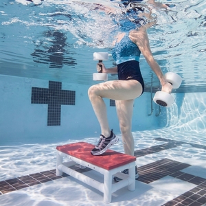 Plataforma Acuática de HDPE Personalizada para Ejercicios en Piscina, Plataforma Antideslizante para Ejercicios Acuáticos, Fisioterapia y Rehabilitación - Product Image 2
