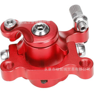 Pinza de Freno de Disco CNC para Motocicleta y Bicicleta de Montaña 49cc, Pistón Único Delantero, Aleación de Aluminio, Pieza de Mejora Retrofit - Product Image 4