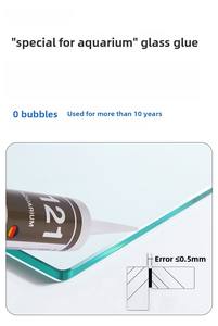 Visfabriek Groothandel <span class=keywords><strong>Aquarium</strong></span> Ultrahelder Glas Vierkant <span class=keywords><strong>Aquarium</strong></span> 4,5L Gemakkelijk Reinigbaar Bureau Keuken Accessoires Extra Wit - Product Image 6