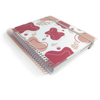 Logo imprimé personnalisé Spirale Objectif Agenda Quotidien Cahier Journal Planificateur Avec Boîte