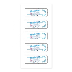 Boletos de Lotería Estilo Océano con Tiradores, Impresión Personalizada de Logotipo y Datos de Ganadores, Tarjetas Rasca y Gana para Promoción - Product Image 3