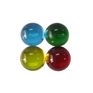 Dört renk temas hokkabazlık 4 topları ve akrilik İletişim juggling topu oyuncaklar için