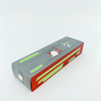 200 pack vide conception personnalisée logo boîtes à cigarettes vierges paquet plat imprimé laser boîte de papier emballage pour étui à feuilles de thé en gros