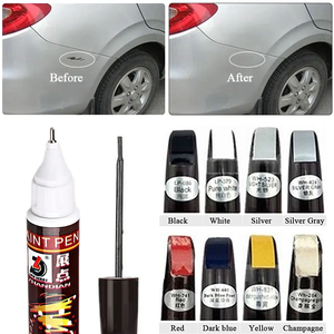 Stylo de retouche automobile professionnel 4 couleurs pour réparation de rayures, étanche, outil de remplissage de <span class=keywords><strong>peinture</strong></span> auto - Product Image 3