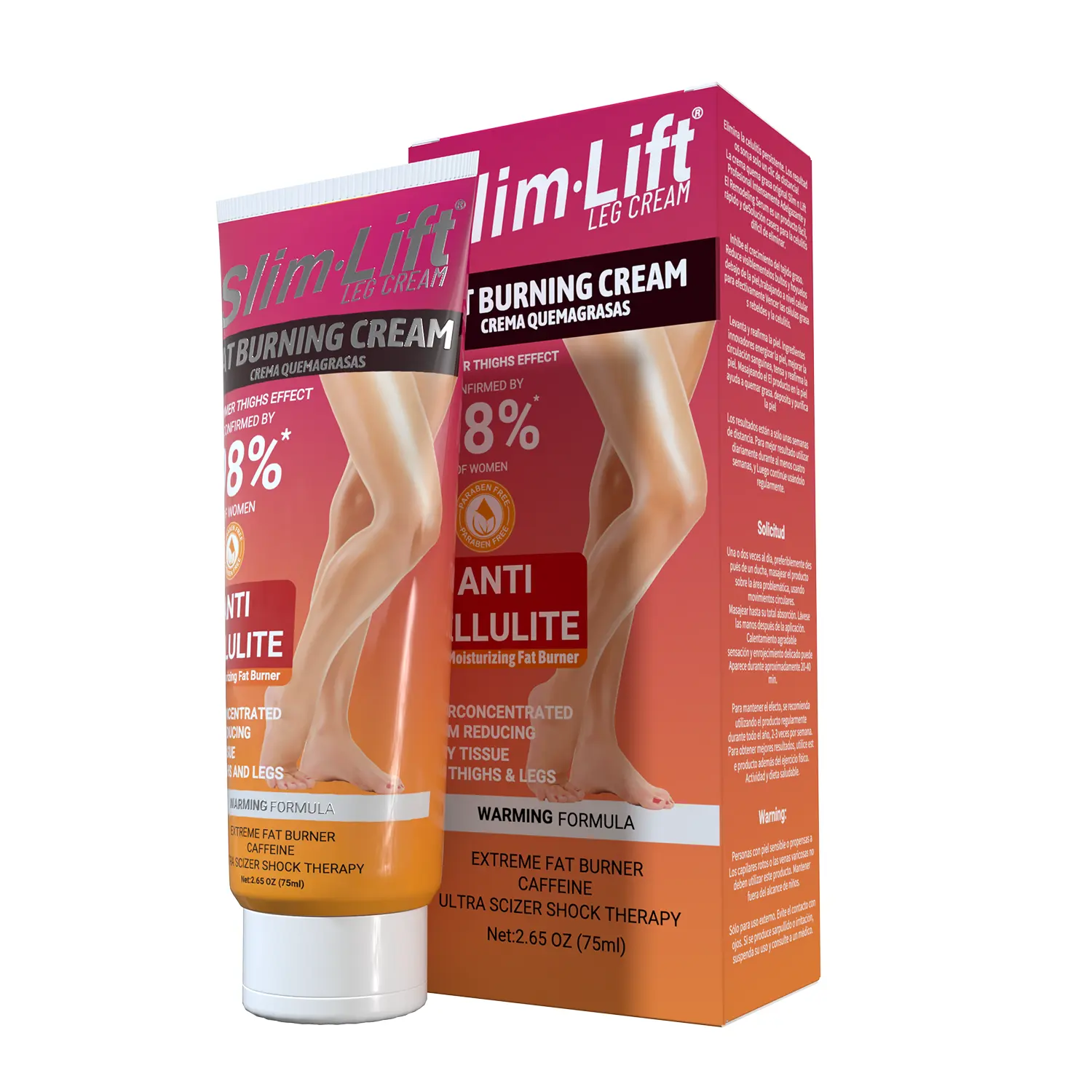 Slim N Lift Schlankheit massage creme für Beine und Oberschenkel Straffende heiße Creme zur Gewichts reduktion Fett verbrennungs gel
