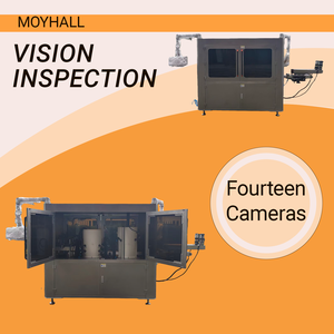 Máquina automática de inspección por visión MOYHALL con protección IP67 para la detección de defectos de tapas de botellas Garantía de 1 año - Product Image 2