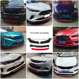 Honghang marca fabbrica diretta accessori Auto parti paraurti anteriore universale Lip Splitter kit corpo universale per tutte le Auto