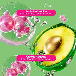 <span class=keywords><strong>Masque</strong></span> capillaire hydratant doux pour <span class=keywords><strong>cheveux</strong></span> secs, à l'acide hyaluronique et à l'huile d'avocat, formule végane, hydratation intense et brillance, 500 ml - Product Image 4