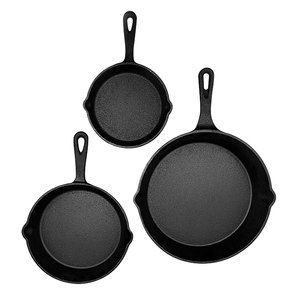 Nhà máy nóng bán gang chậu và chảo không dính Cookware Set nấu nướng chảo cho nhà và ngoài trời - Product Image 2