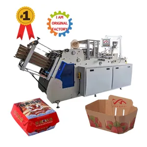 Take Away Automatic Paper Lunch Box Forming Machine For Fast Food Paper Lunch Box Home working Small price Business