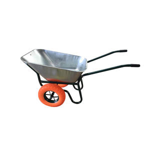 Agrarische bouwplaatskar met metaal en kunststof materialen, sterk draagvermogen, verdikte frame, <span class=keywords><strong>2</strong></span>-wiel ontwerp - Product Image 5